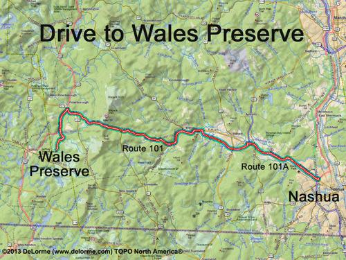 wales preserve drive route