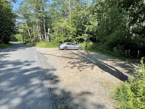 parking in August at Warner Hill in western Massachusetts