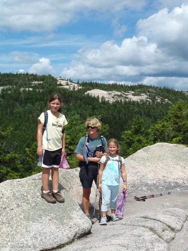 hikers on Welch Mountain in New Hampshire
