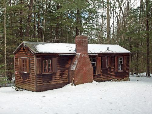 Horatio Colony II's Cabin near West Hill at Horatio Colony near Keene in southwestern New Hampshire