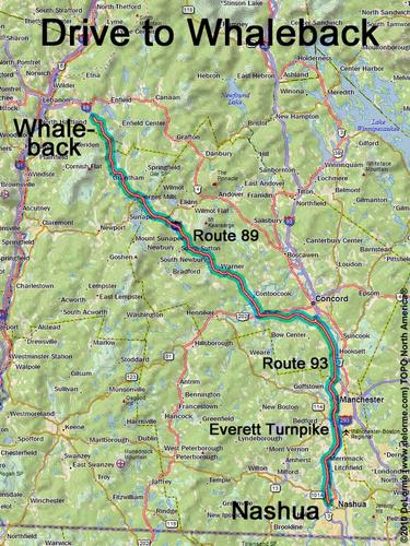 Whaleback drive route