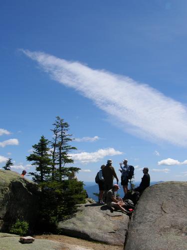 hikers on Mount Whiteface in New Hampshire