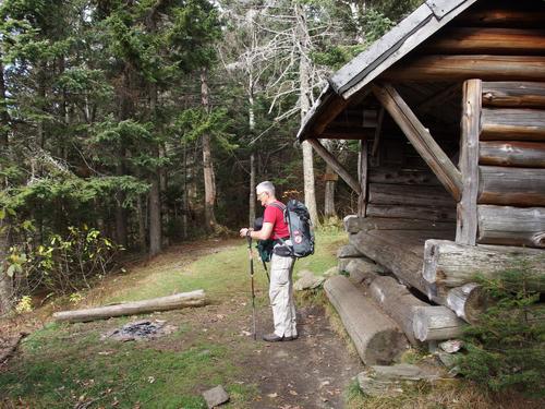 Whiteface Shelter on the trail to Whiteface Mountain in northern Vermont