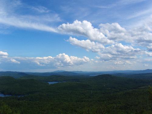 view from White Ledge in New Hampshire