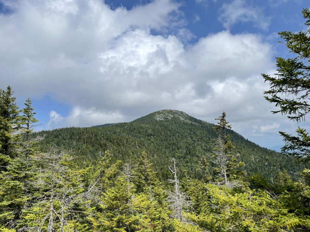 Mount Hunger in August as seen from White Rock Mountain in northern Vermont