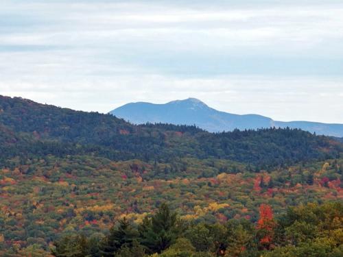 Mount Chocorua as seen from Whitten Woods in New Hampshire