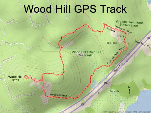 Wood Hill gps track