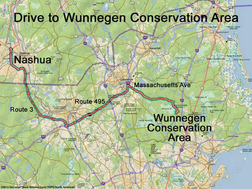 Wunnegen Conservation Area route