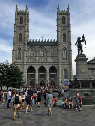 Notre-Dame Basilica at Montreal, Canada