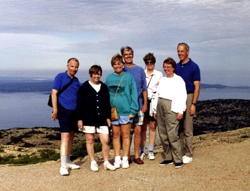 group vacationing in Nova Scotia in June 1998