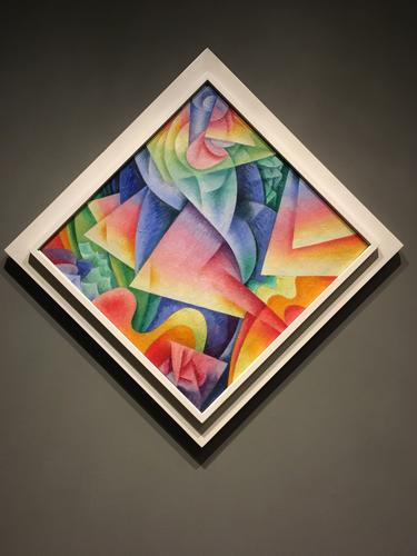 painting by Gino Severini at the Metropolitan Museum of Art in New York City
