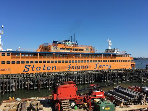 Staten Island Ferry at New York City