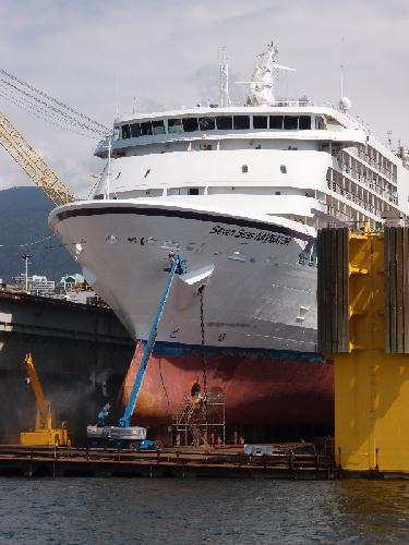 ship maintenance at Vancouver