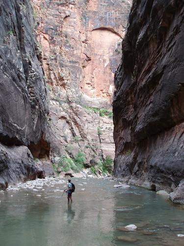 canyoneering at Zion