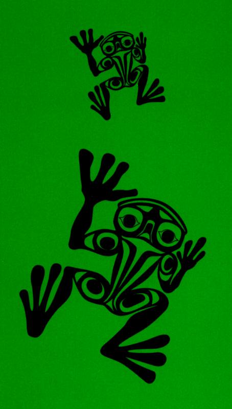 frog bookmark