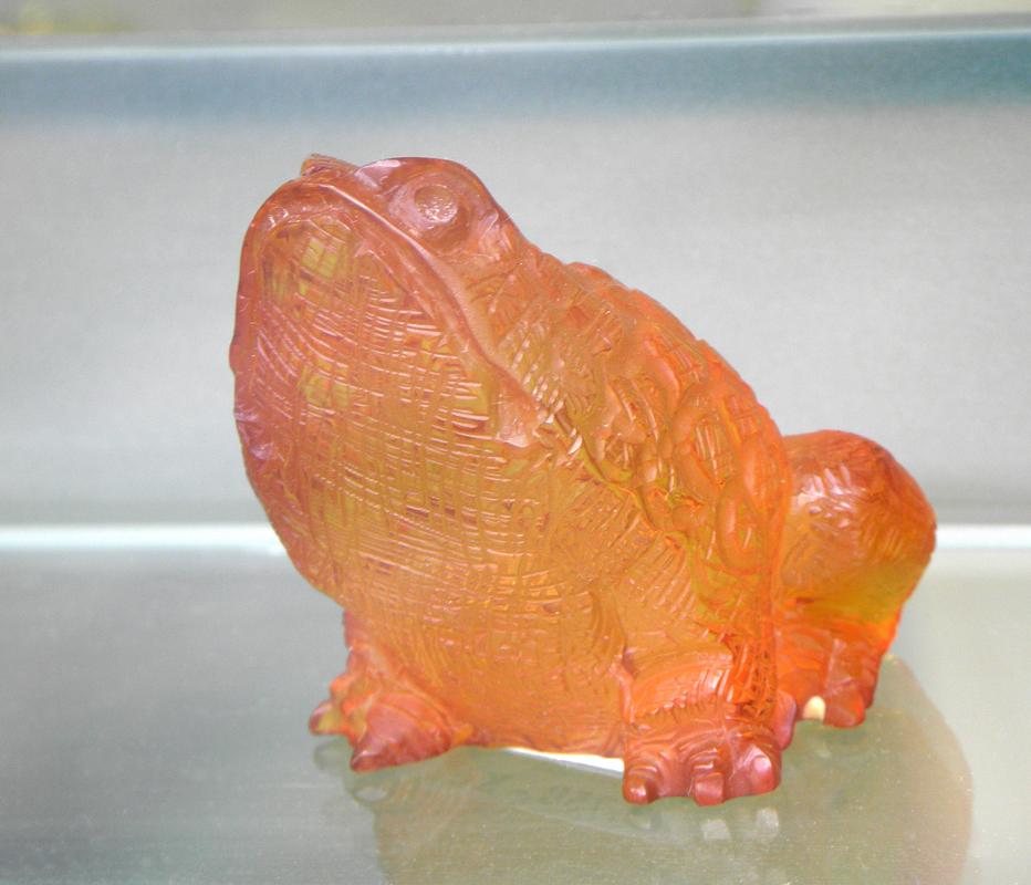 amber frog