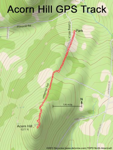 Acorn Hill gps track