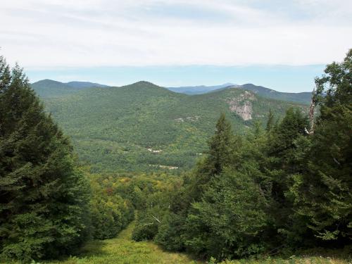 ski trail at Little Attitash Mountain in New Hampshire