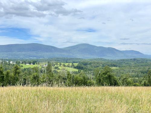 view in July from Hurlburt's Hill at Bartholomew's Cobble in southwestern Massachusetts