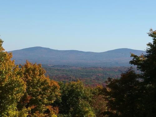 view of the Pack Monadnocks from Beech Hill in Dublin, New Hampshire