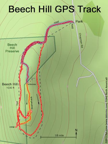 beech hill gps track