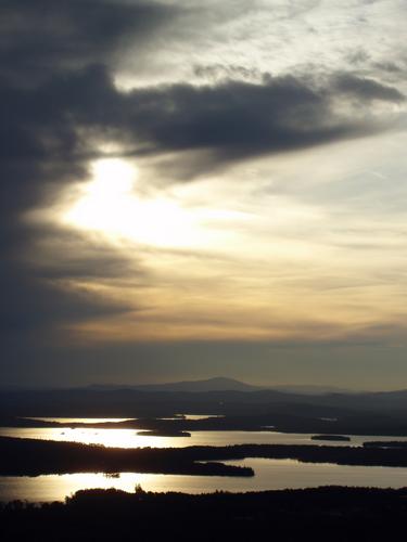 view from Little Ball Mountain in New Hampshire