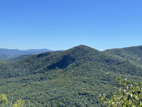 view in September from Bird Mountain in southern Vermont