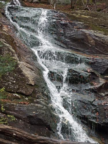 cascade next to the Canty Trail on the way to Blue Ridge Mountain in southern Vermont