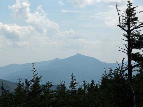 view of Camel's Hump from Bolton Mountain in northern Vermont