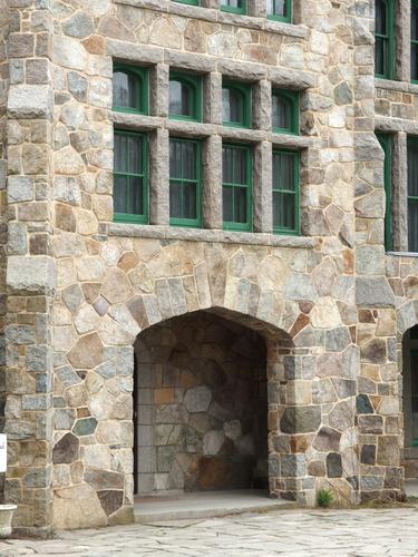 Ames Mansion at Borderland State Park in eastern Massachusetts