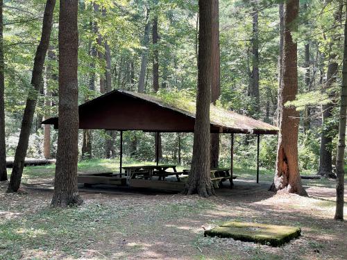 Pavilion in August at Breakheart Reservation in eastern Massachusetts