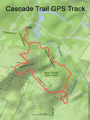 Cascade Trail gps track