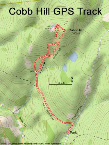 Cobb Hill gps track