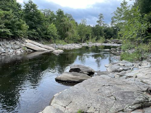 Codl River in August at Cold River in southwestern NH