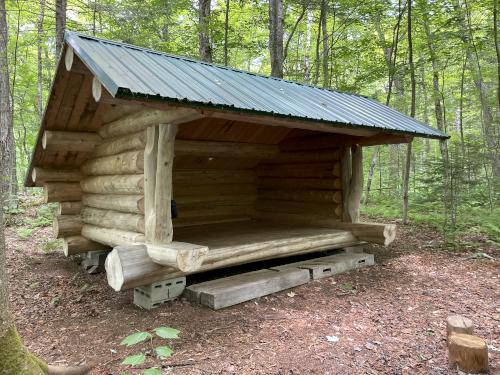 Tillotson Hut in June at Corkscrew Hill in northern New Hampshire