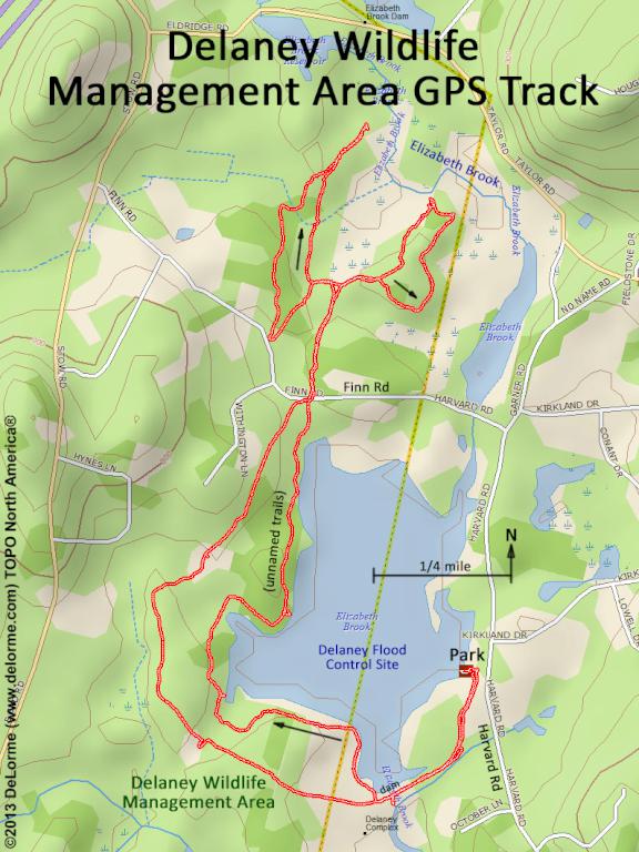Hiking Delaney Wildlife Management Area
