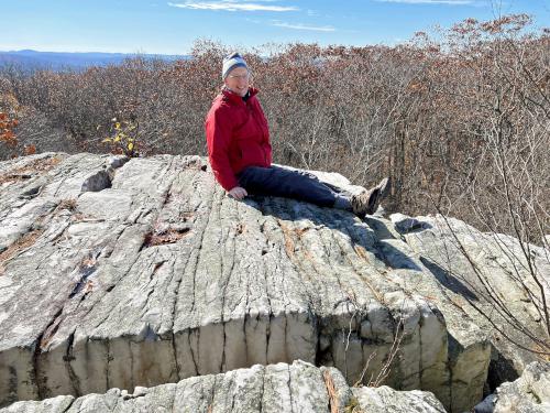 Fred in November at Dry Hill in western MA