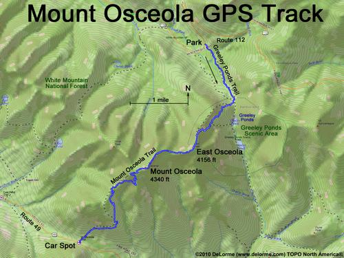 East Osceola Mountain track
