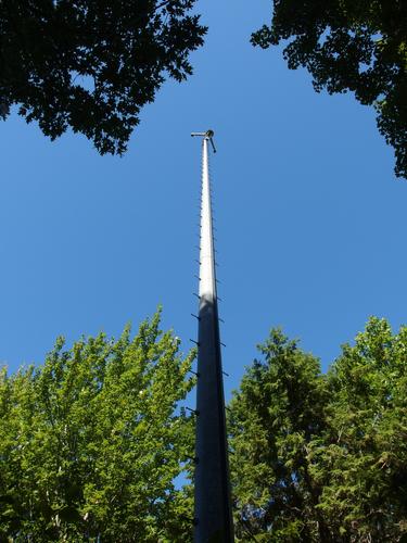 becon tower on Farnum Hill in western New Hampshire