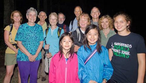 group photo near Federal Hill in NH