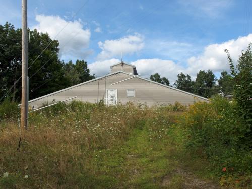 water reservoir at Gibbet Hill near Groton in northeastern Massachusetts