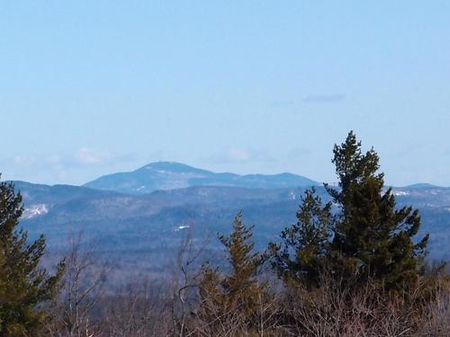 Mount Kearsarge as seen from the summit of Goodhue Hill in New Hampshire
