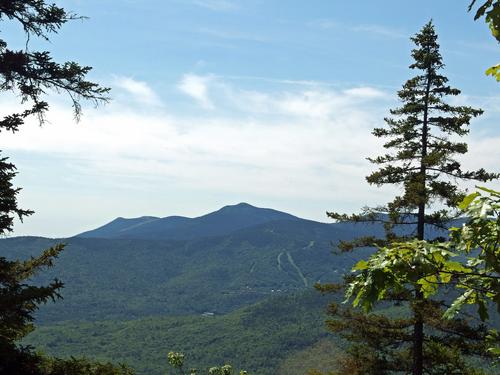 view south from Green Hill in the White Mountains of New Hampshire
