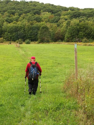 trail at Mount Hag in eastern Vermont