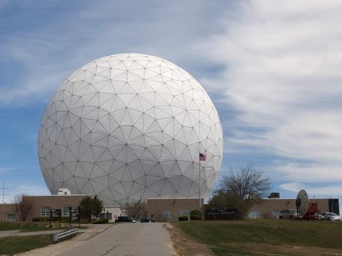 Haystack Radio Telescope and Radar at the MIT Haystack Observatory near Westford in northeastern Massachusetts