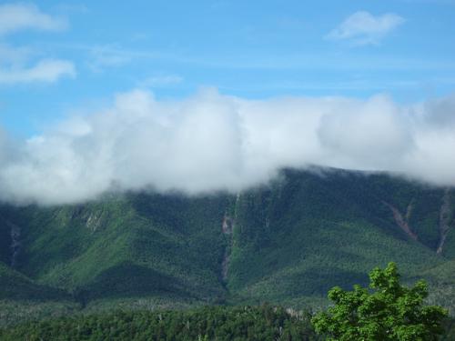 view from the Hancock Overlook parking lot in New Hampshire