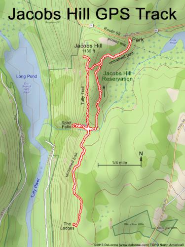 Jacobs Hill gps track