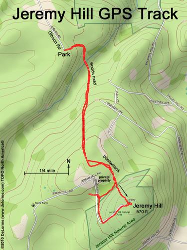 Jeremy Hill gps track