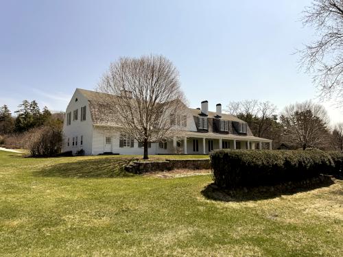 house in April at John Hay NWR in southern NH