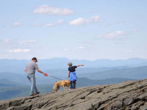 view from Mount Kearsarge in New Hampshire